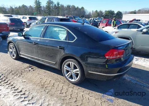 2014 Volkswagen Passat 2.0L Tdi Sel Premium from USA, damaged, VIN 1VWCN7A33EC005129